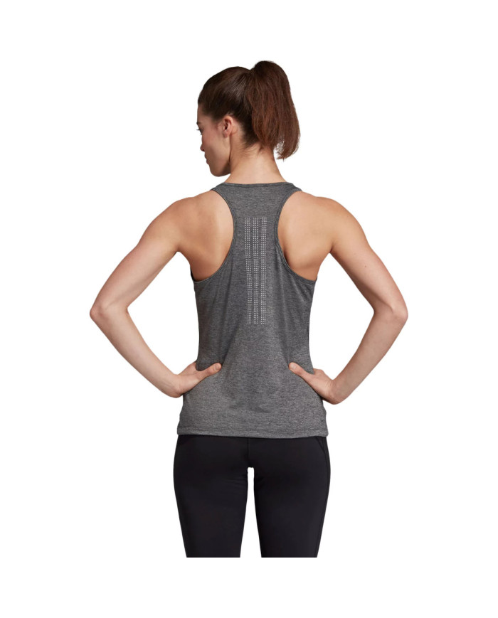 Adidas Damski T-shirt Tech Prime Tank DU3447 Szary | Sklep Monotox
