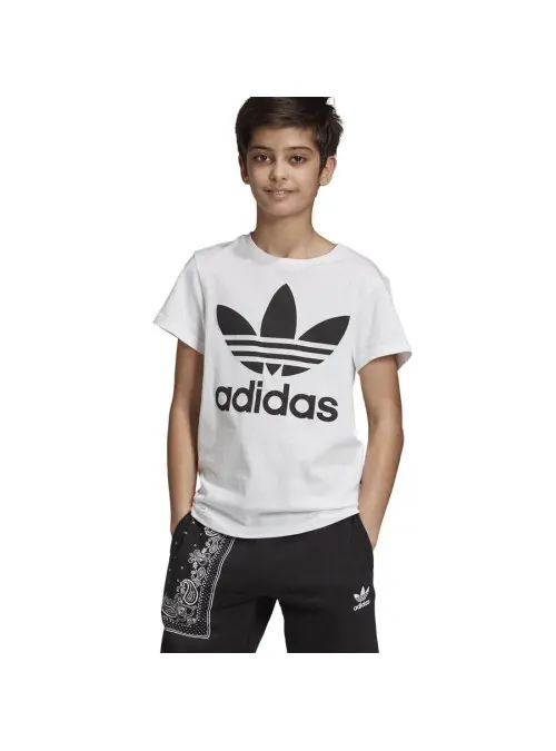 Adidas Dziecięcy T-shirt Trefoil Tee DV2904 Biały | Sklep Monotox
