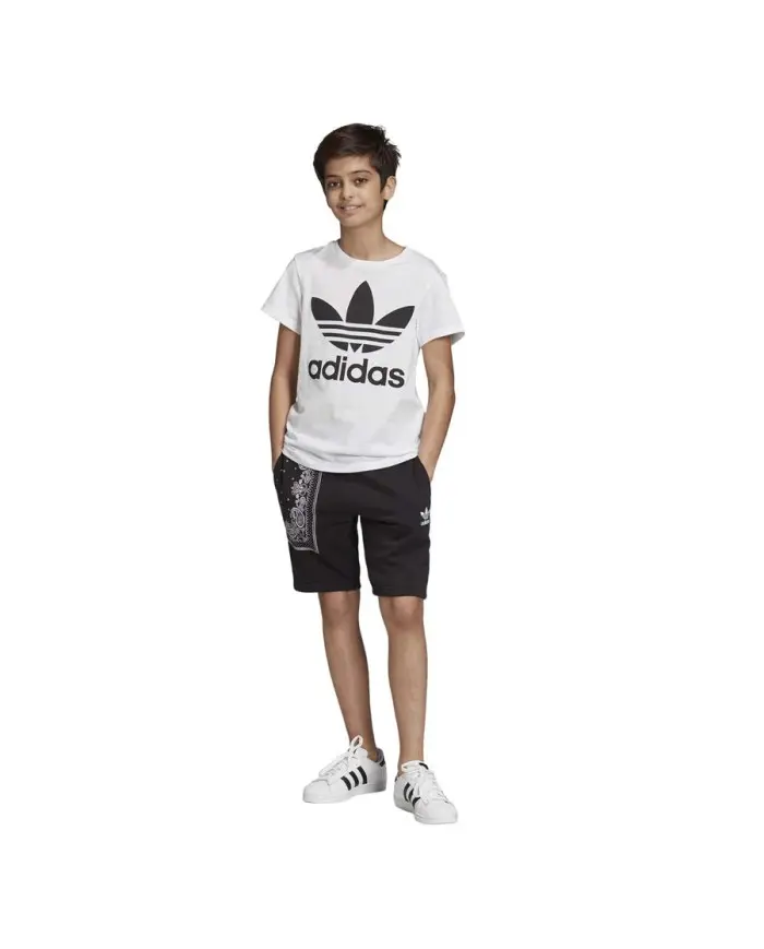 Adidas Dziecięcy T-shirt Trefoil Tee DV2904 Biały | Sklep Monotox