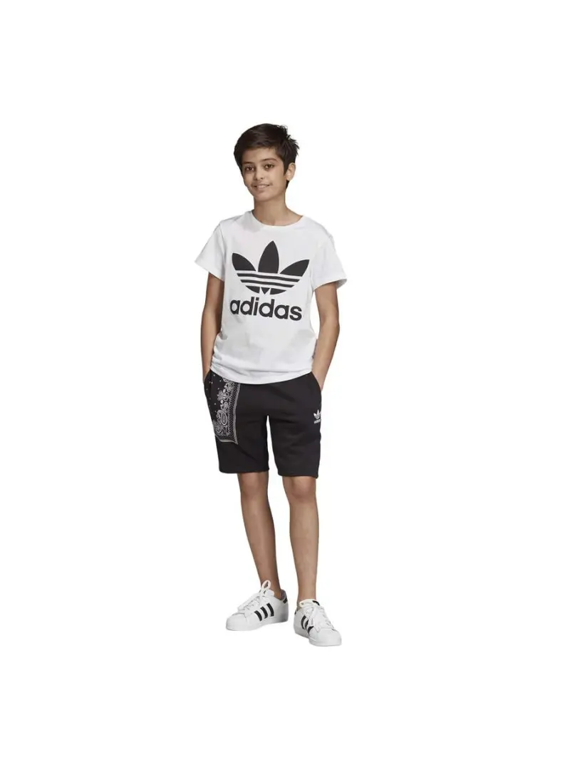Adidas Dziecięcy T-shirt Trefoil Tee DV2904 Biały | Sklep Monotox
