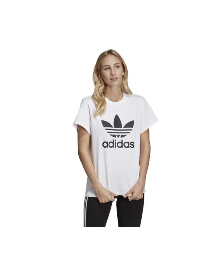 Adidas Damski T-shirt Boyfriend Tee DX2322 Biały | Sklep Monotox