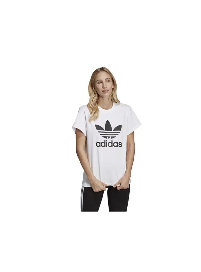 Adidas Damski T-shirt Boyfriend Tee DX2322 Biały | Sklep Monotox