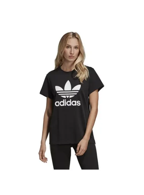 Adidas Damski T-shirt Boyfriend Tee DX2323 Czarny | Sklep Monotox