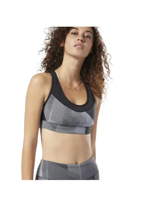 Reebok Damski Top Os Hero Racer Bra P DY8220 Szary | Sklep Monotox