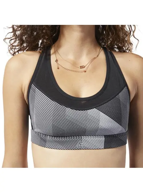 Reebok Damski Top Os Hero Racer Bra P DY8220 Szary | Sklep Monotox
