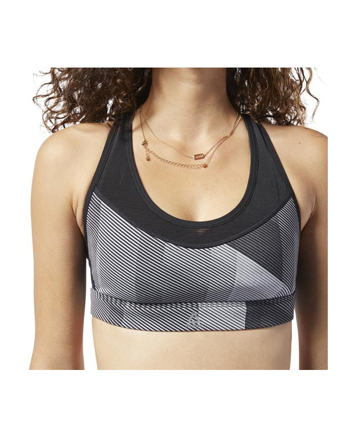 Reebok Damski Top Os Hero Racer Bra P DY8220 Szary | Sklep Monotox