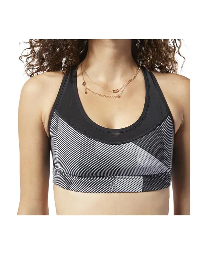 Reebok Damski Top Os Hero Racer Bra P DY8220 Szary | Sklep Monotox
