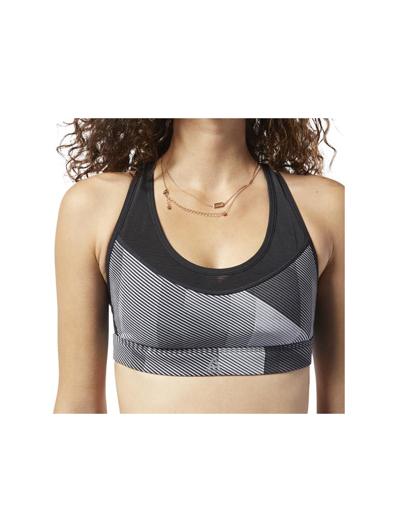 Reebok Damski Top Os Hero Racer Bra P DY8220 Szary | Sklep Monotox