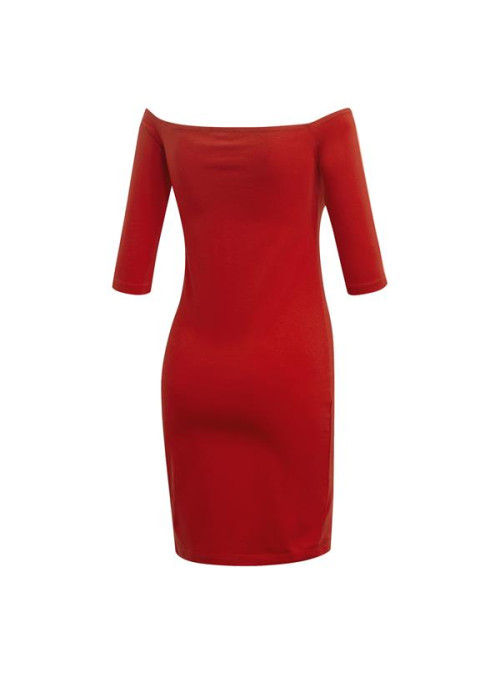 Adidas Damska Sukienka Shoulder Dress ED7522 Czerwony | Sklep Monotox