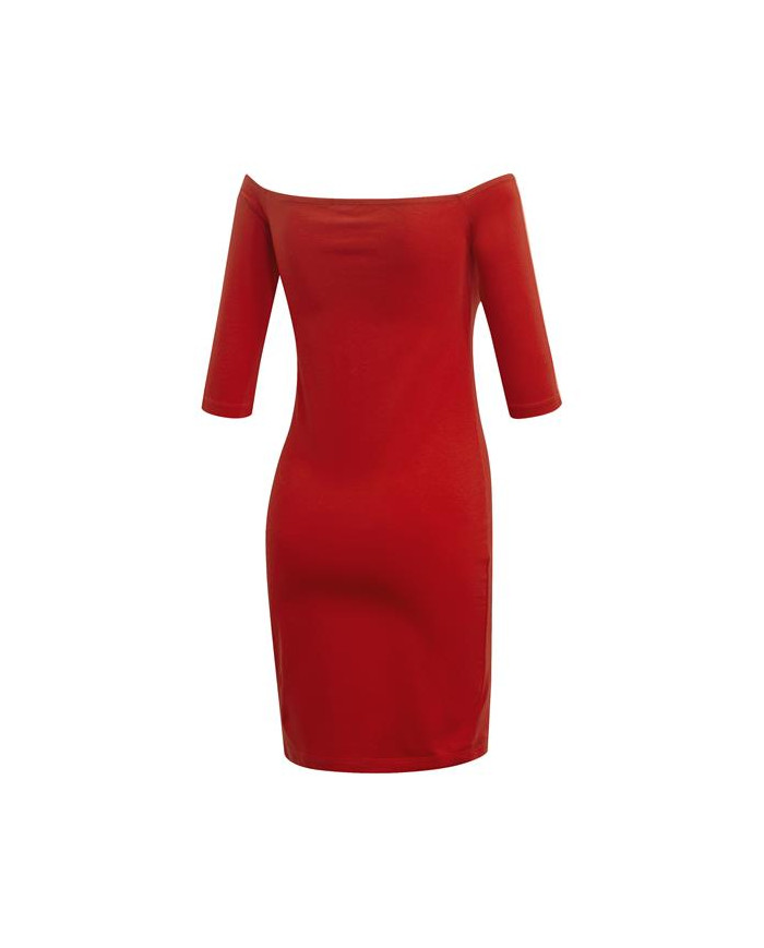 Adidas Damska Sukienka Shoulder Dress ED7522 Czerwony | Sklep Monotox