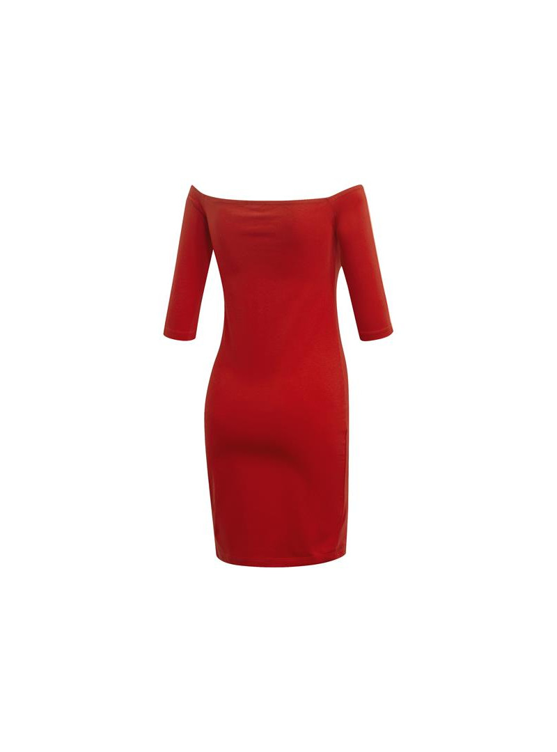 Adidas Damska Sukienka Shoulder Dress ED7522 Czerwony | Sklep Monotox