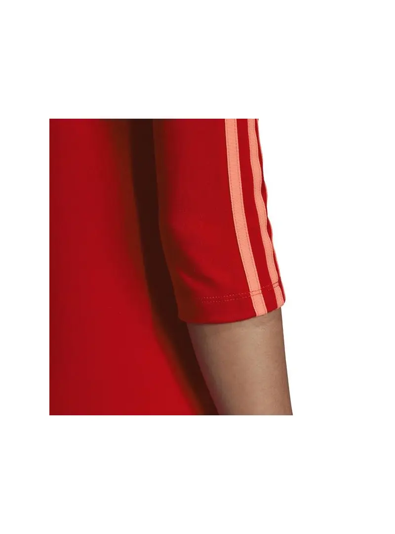 Adidas Damska Sukienka Shoulder Dress ED7522 Czerwony | Sklep Monotox