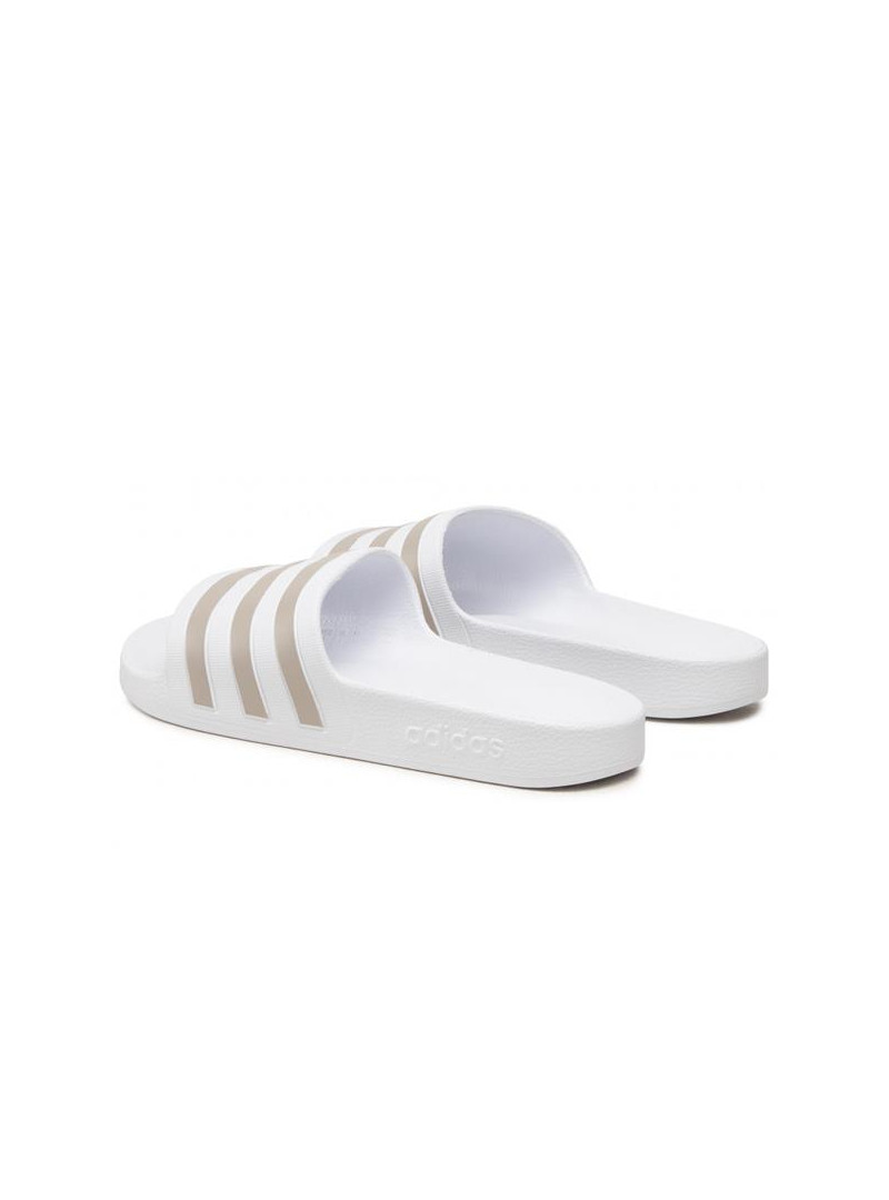 Adidas Damskie Klapki Adilette Aqua EF1730 Cloud White / Platinum Metallic | Sklep Monotox