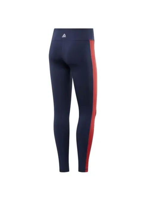 Reebok Damskie Legginsy Linear Logo Tight EK1362 Niebieski | Sklep Monotox