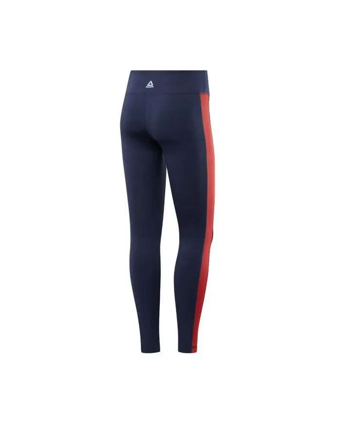 Reebok Damskie Legginsy Linear Logo Tight EK1362 Niebieski | Sklep Monotox