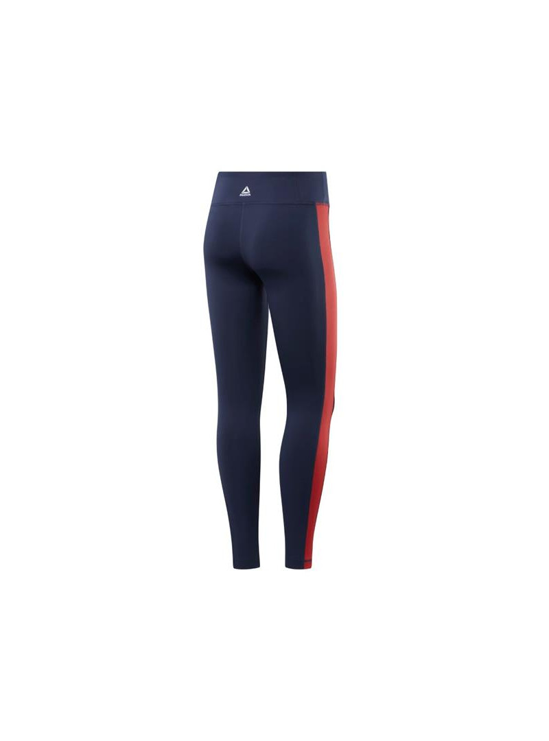 Reebok Damskie Legginsy Linear Logo Tight EK1362 Niebieski | Sklep Monotox