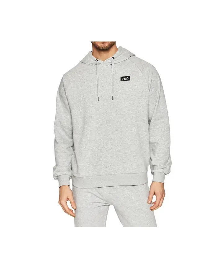 Fila Męska Bluza Belfort Hoody FAM008080000 Szary | Sklep Monotox