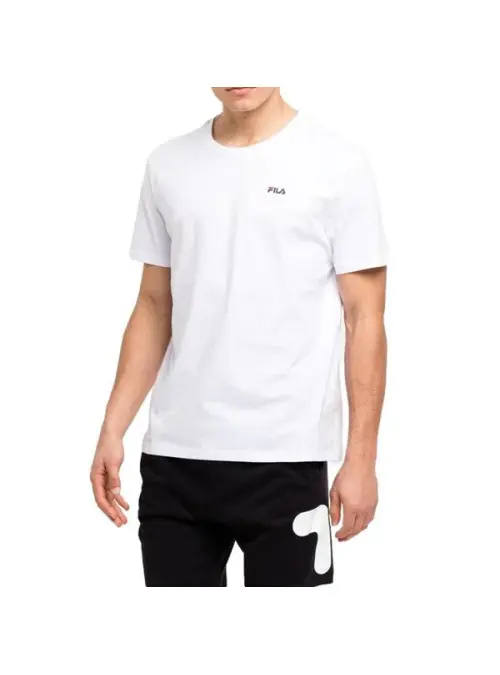 Fila Męski T-shirt Brod Tee Dubble Pack FAM008313108 Biały | Sklep Monotox