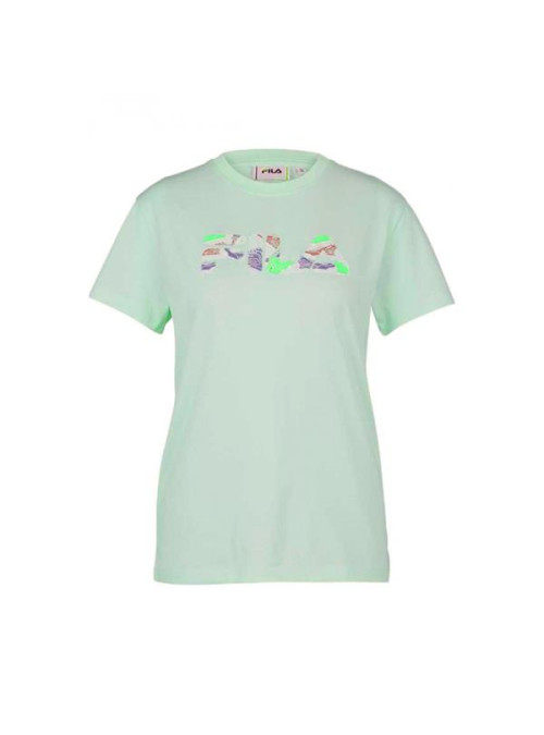 Fila Damski T-shirt Basco Tee FAW009860002 Zielony | Sklep Monotox