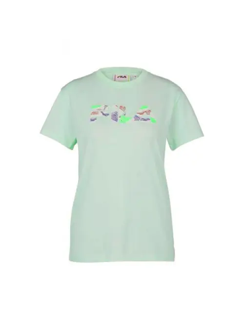 Fila Damski T-shirt Basco Tee FAW009860002 Zielony | Sklep Monotox