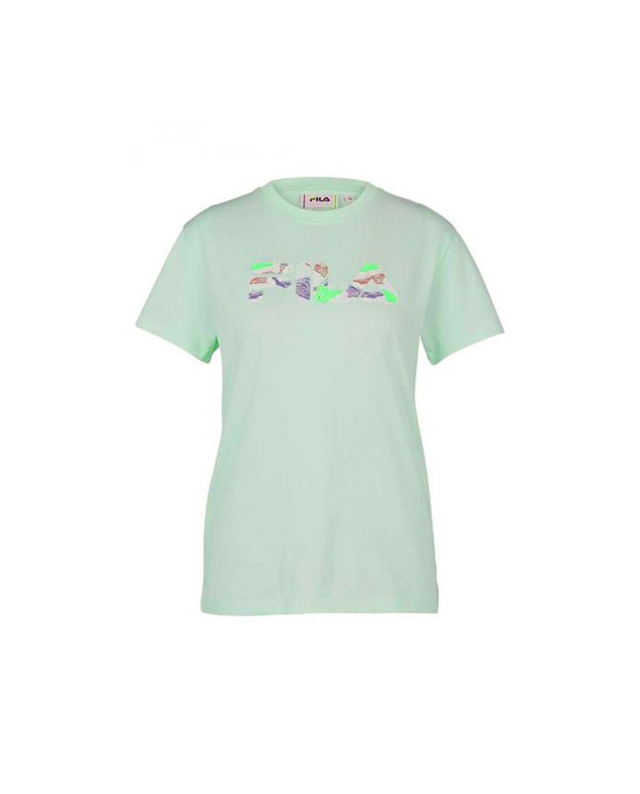 Fila Damski T-shirt Basco Tee FAW009860002 Zielony | Sklep Monotox