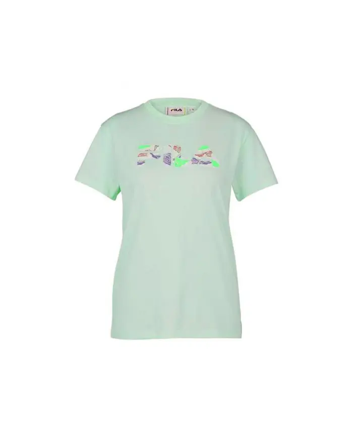 Fila Damski T-shirt Basco Tee FAW009860002 Zielony | Sklep Monotox