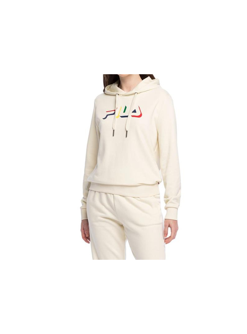 Fila Damska Bluza Bertigo Hoody FAW010210000 Beżowy | Sklep Monotox