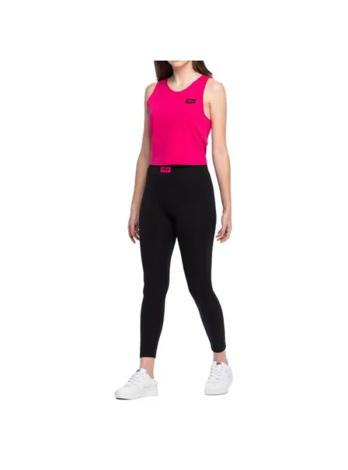 Fila Damska Bluza Basin Cropped Tank Top FAW013640000 Różowy | Sklep Monotox