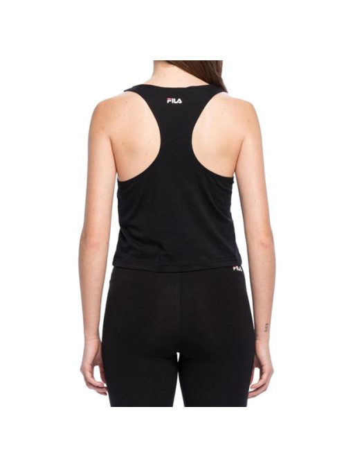 Fila Damska Bluza Basin Cropped Tank Top FAW013680009 Czarny | Sklep Monotox
