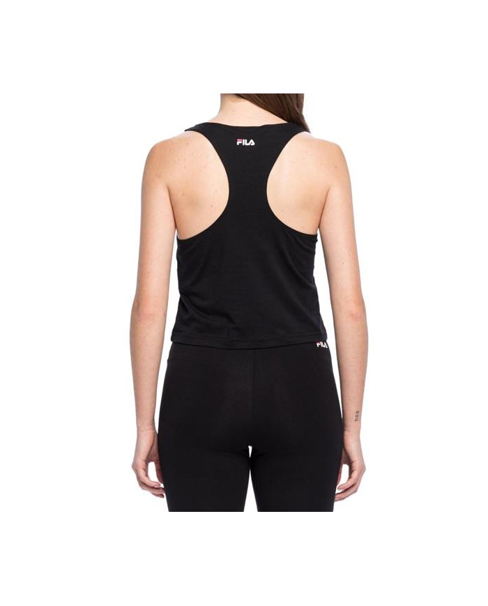 Fila Damska Bluza Basin Cropped Tank Top FAW013680009 Czarny | Sklep Monotox