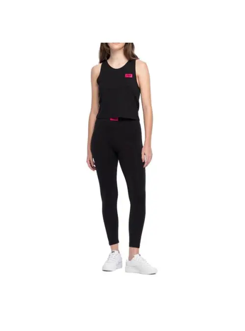 Fila Damska Bluza Basin Cropped Tank Top FAW013680009 Czarny | Sklep Monotox