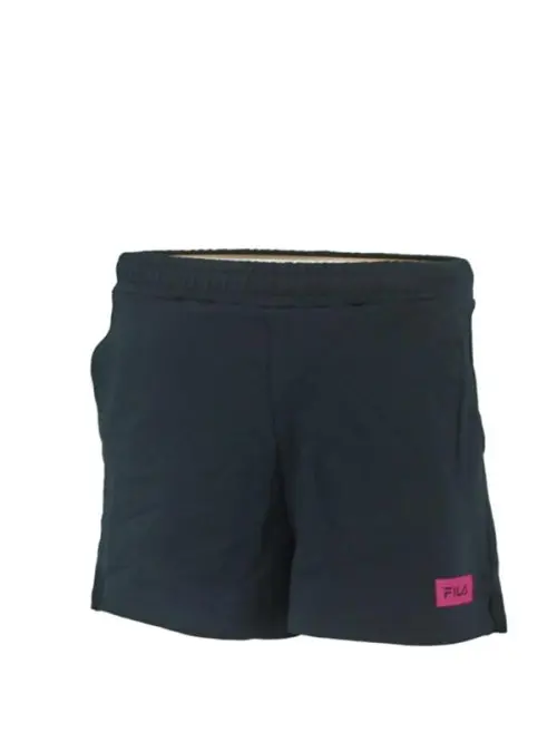 Fila Damskie Szorty Banaz High Waist Short FAW01388009 Czarny | Sklep Monotox