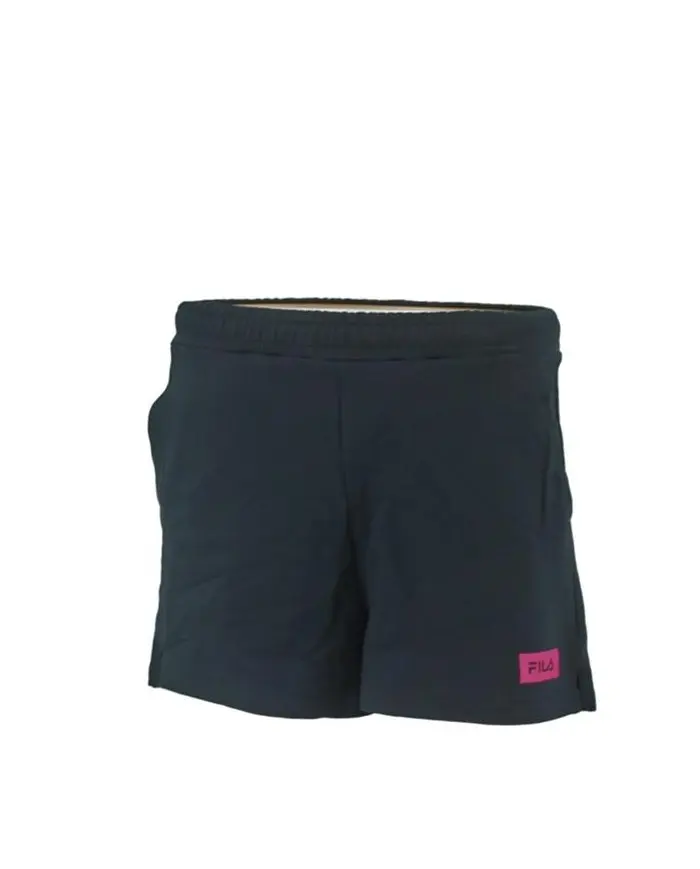 Fila Damskie Szorty Banaz High Waist Short FAW01388009 Czarny | Sklep Monotox