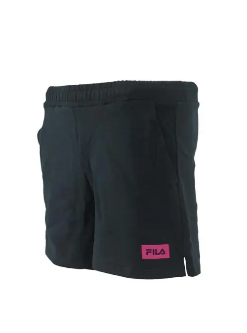 Fila Damskie Szorty Banaz High Waist Short FAW01388009 Czarny | Sklep Monotox