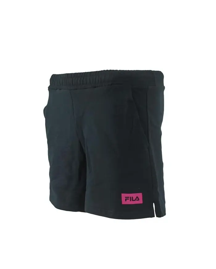 Fila Damskie Szorty Banaz High Waist Short FAW01388009 Czarny | Sklep Monotox