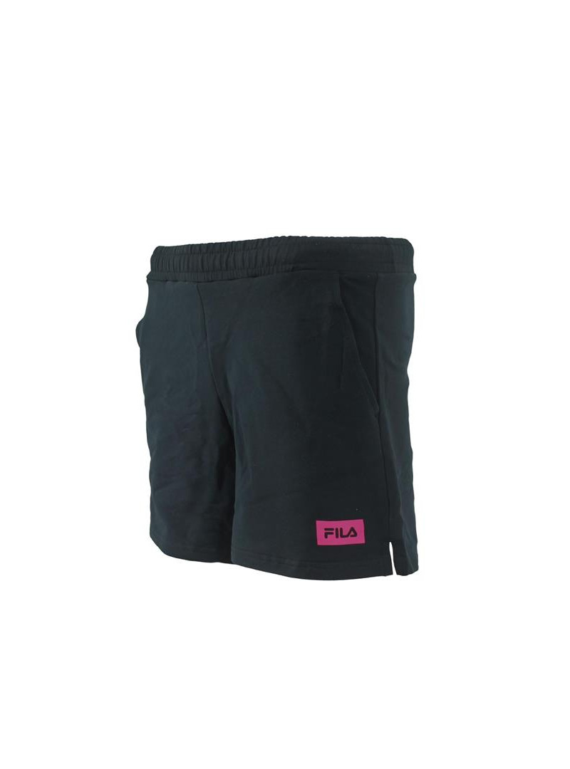 Fila Damskie Szorty Banaz High Waist Short FAW01388009 Czarny | Sklep Monotox