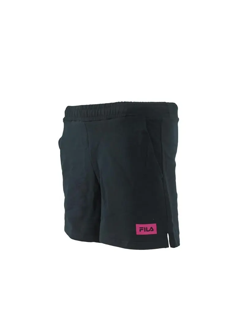 Fila Damskie Szorty Banaz High Waist Short FAW01388009 Czarny | Sklep Monotox