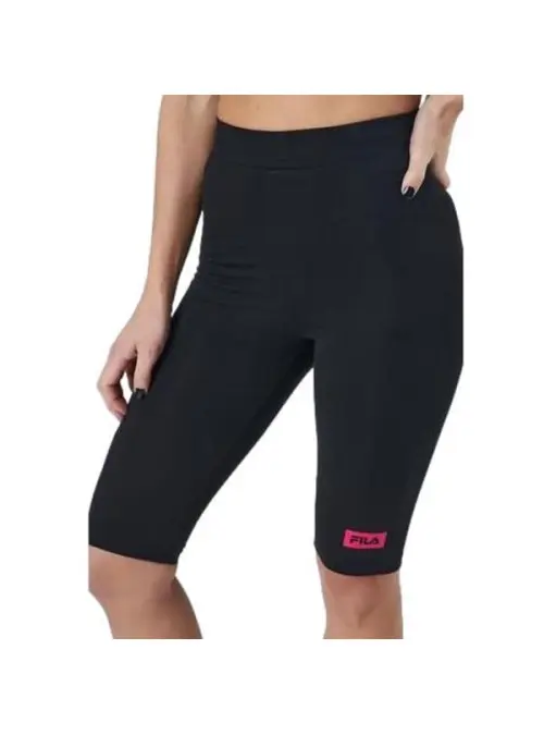 Fila Damskie Spodnie Belmonte Short Leggings FAW014080009 Czarny | Sklep Monotox