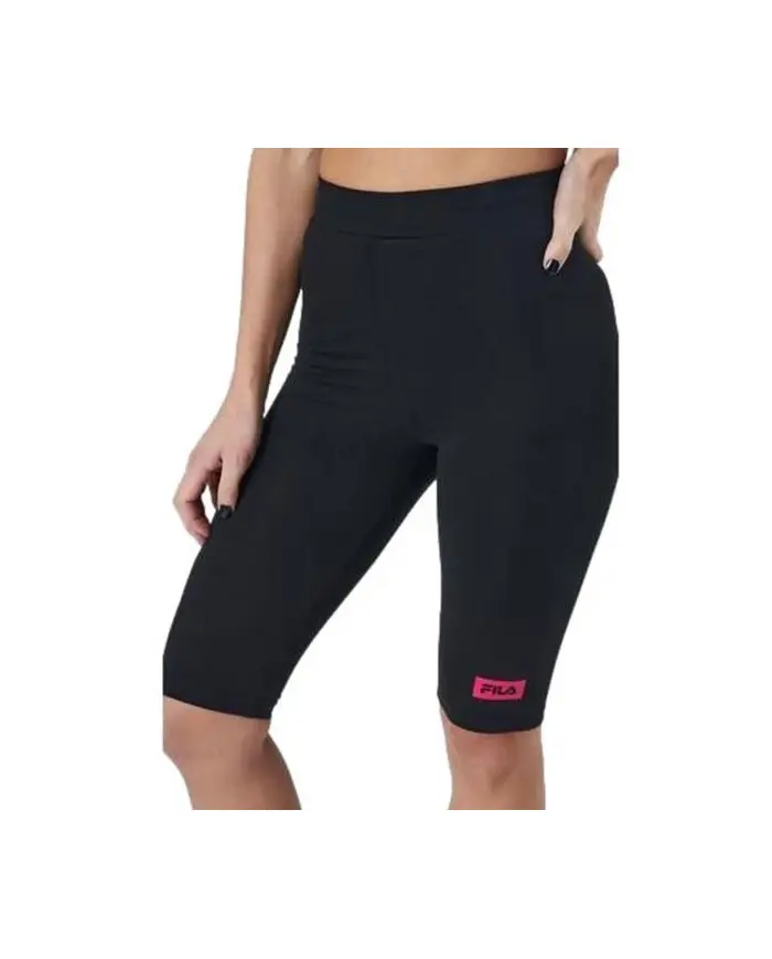 Fila Damskie Spodnie Belmonte Short Leggings FAW014080009 Czarny | Sklep Monotox