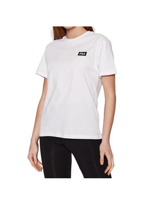 Fila Damski T-shirt Biga Tee FAW014210001 Biały | Sklep Monotox