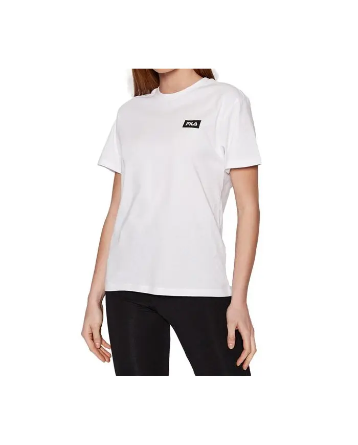 Fila Damski T-shirt Biga Tee FAW014210001 Biały | Sklep Monotox