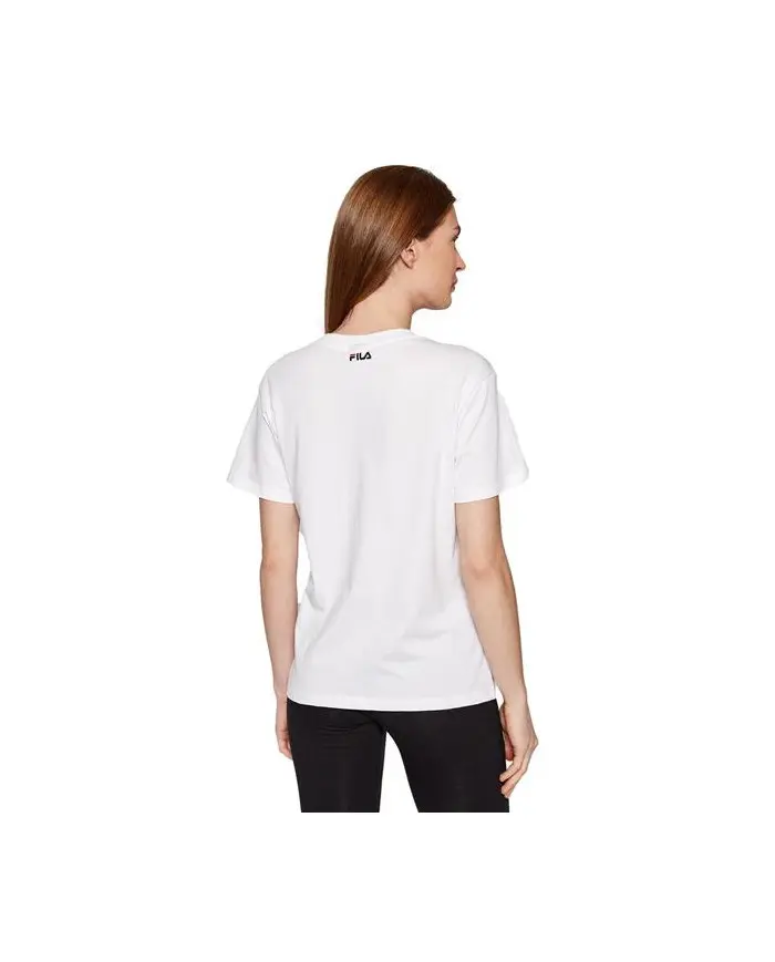 Fila Damski T-shirt Biga Tee FAW014210001 Biały | Sklep Monotox