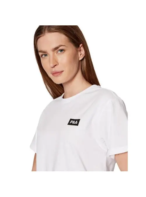 Fila Damski T-shirt Biga Tee FAW014210001 Biały | Sklep Monotox