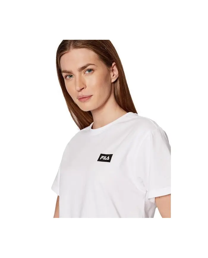 Fila Damski T-shirt Biga Tee FAW014210001 Biały | Sklep Monotox
