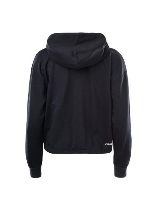 Fila Damska Bluza Burdur Cropped Hoody FAW014480009 Czarny | Sklep Monotox