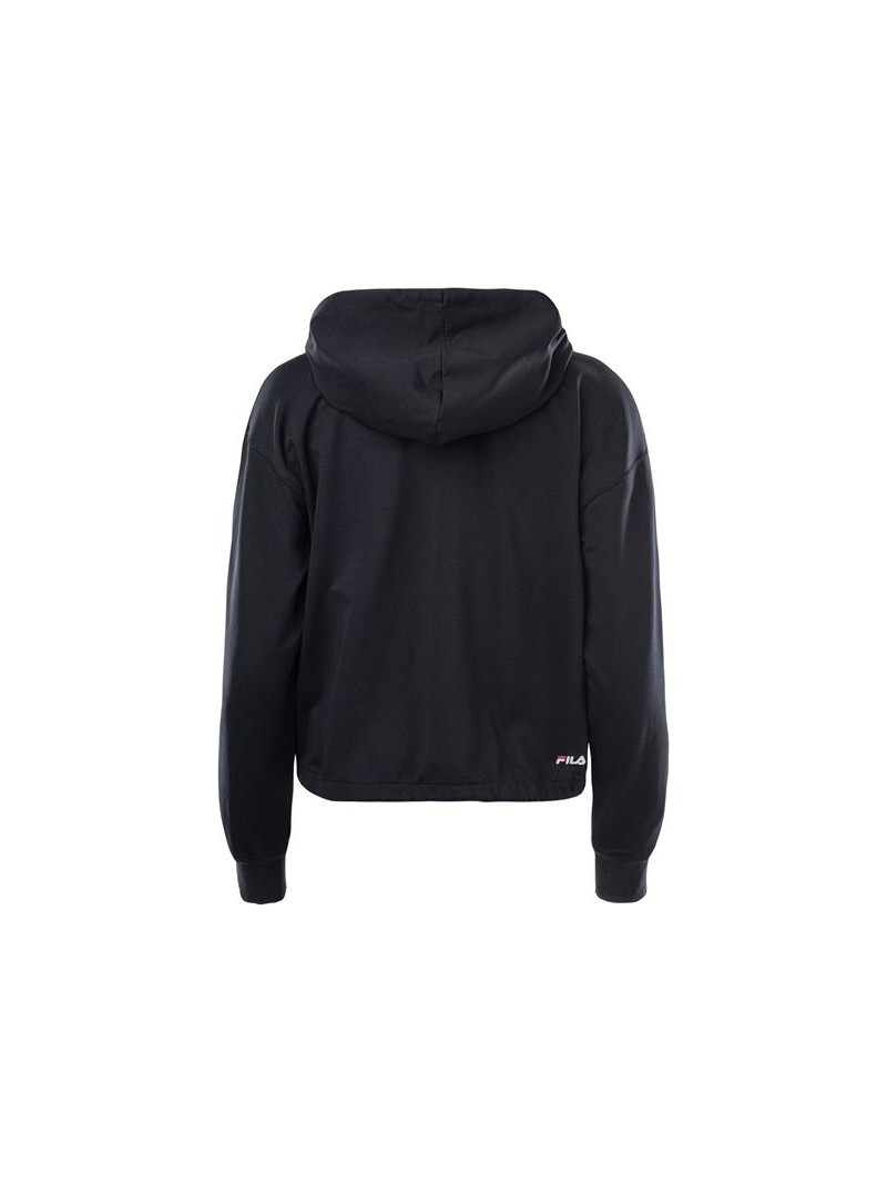 Fila Damska Bluza Burdur Cropped Hoody FAW014480009 Czarny | Sklep Monotox