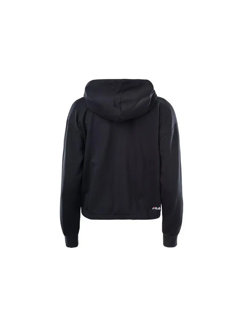 Fila Damska Bluza Burdur Cropped Hoody FAW014480009 Czarny | Sklep Monotox