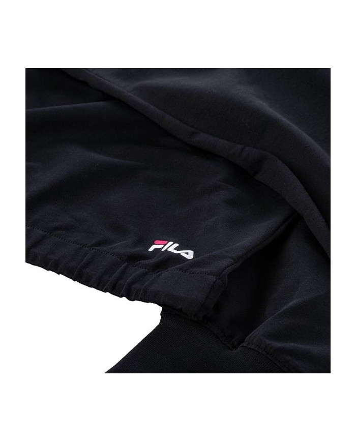Fila Damska Bluza Burdur Cropped Hoody FAW014480009 Czarny | Sklep Monotox