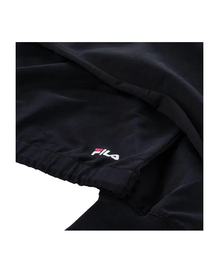 Fila Damska Bluza Burdur Cropped Hoody FAW014480009 Czarny | Sklep Monotox