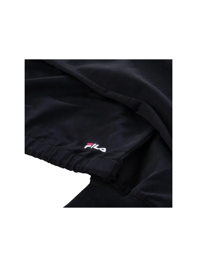 Fila Damska Bluza Burdur Cropped Hoody FAW014480009 Czarny | Sklep Monotox